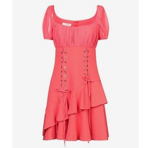 Corset Coral Dress NWT💖 - Picture 1 of 1